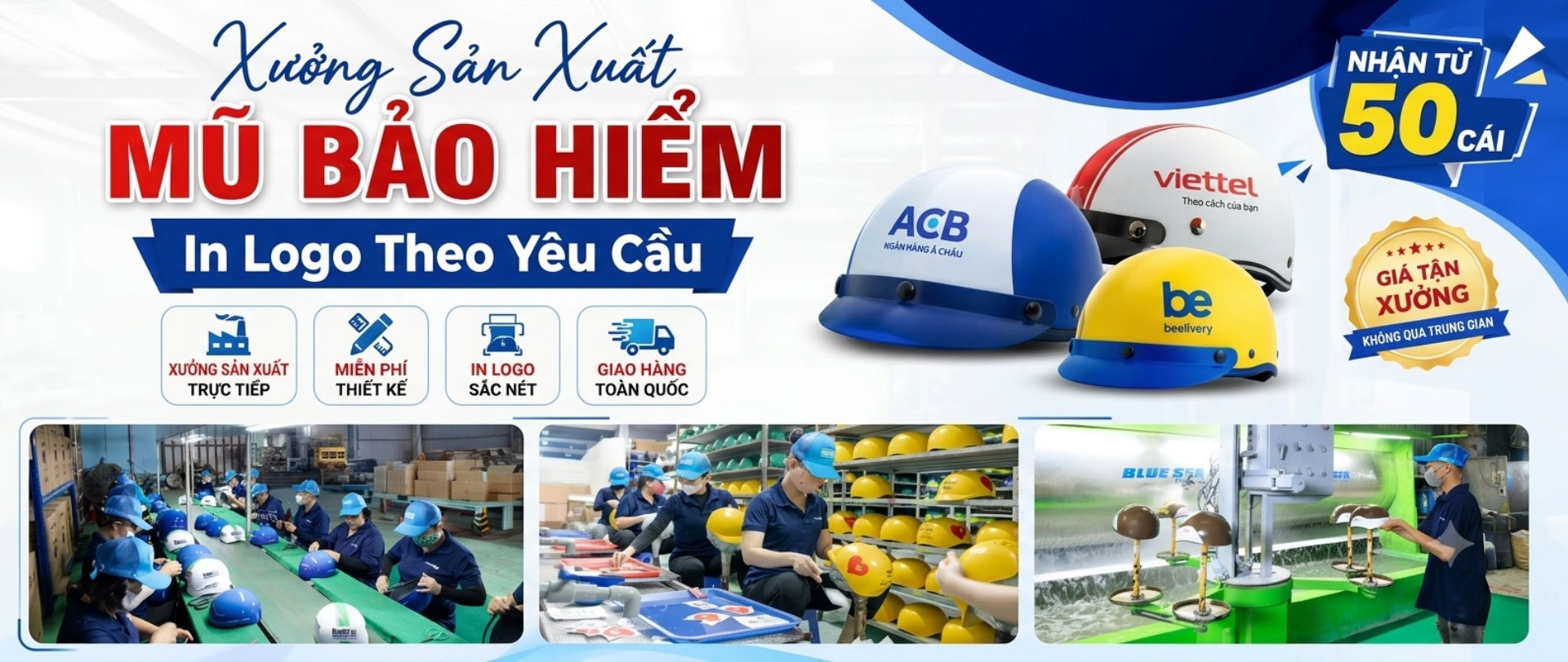 CÔNG TY SẢN XUẤT MŨ BẢO HIỂM BLUE SEA