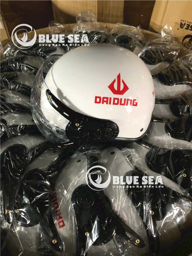 đặt nón bảo hiểm in logo theo yêu cầu