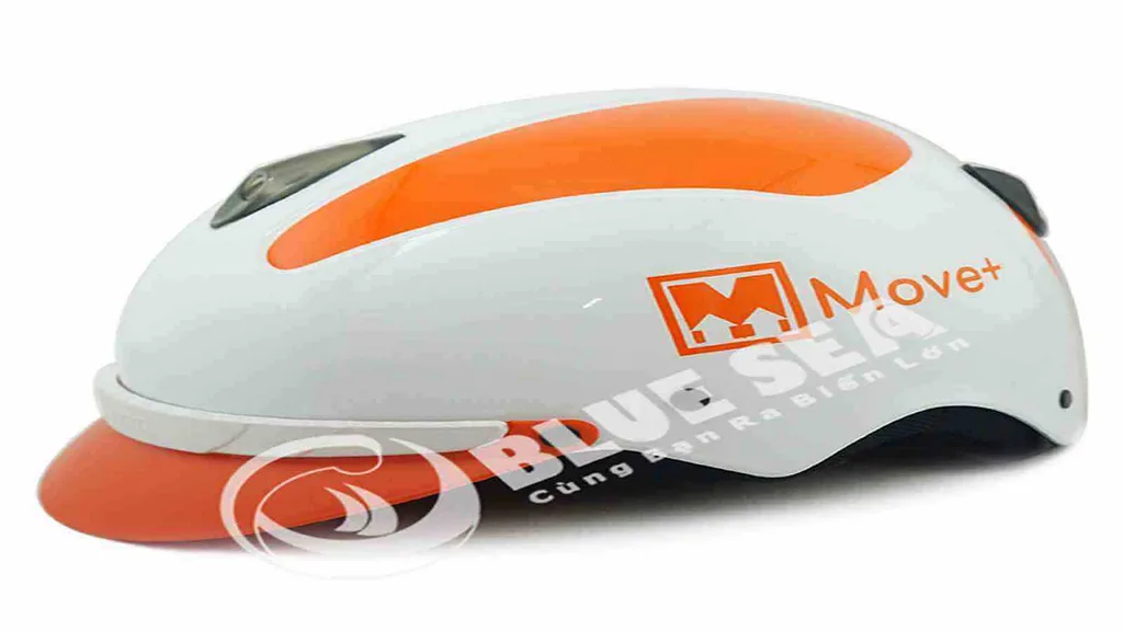 nón bảo hiểm in logo theo yêu cầu