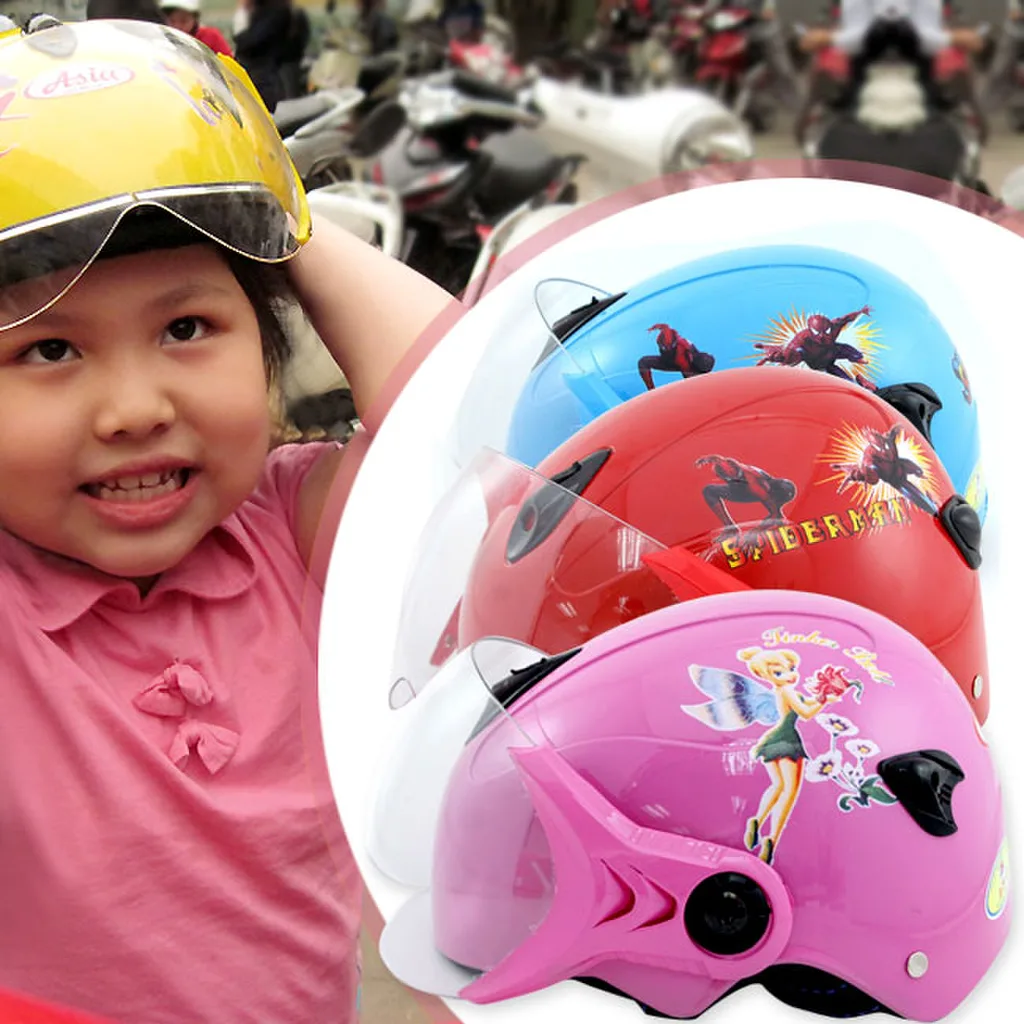 Chọn mũ bảo hiểm cho trẻ em thế nào?