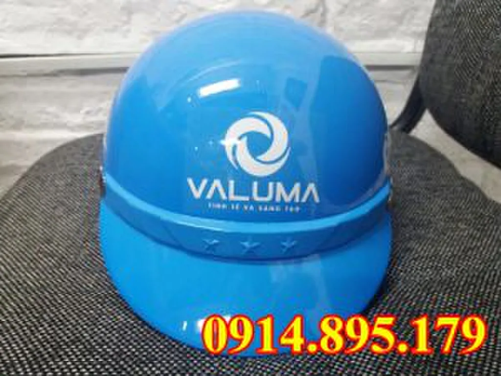Xưởng sản xuất và cung cấp nón bảo hiểm quà tặng giá rẻ tại Tp.HCM