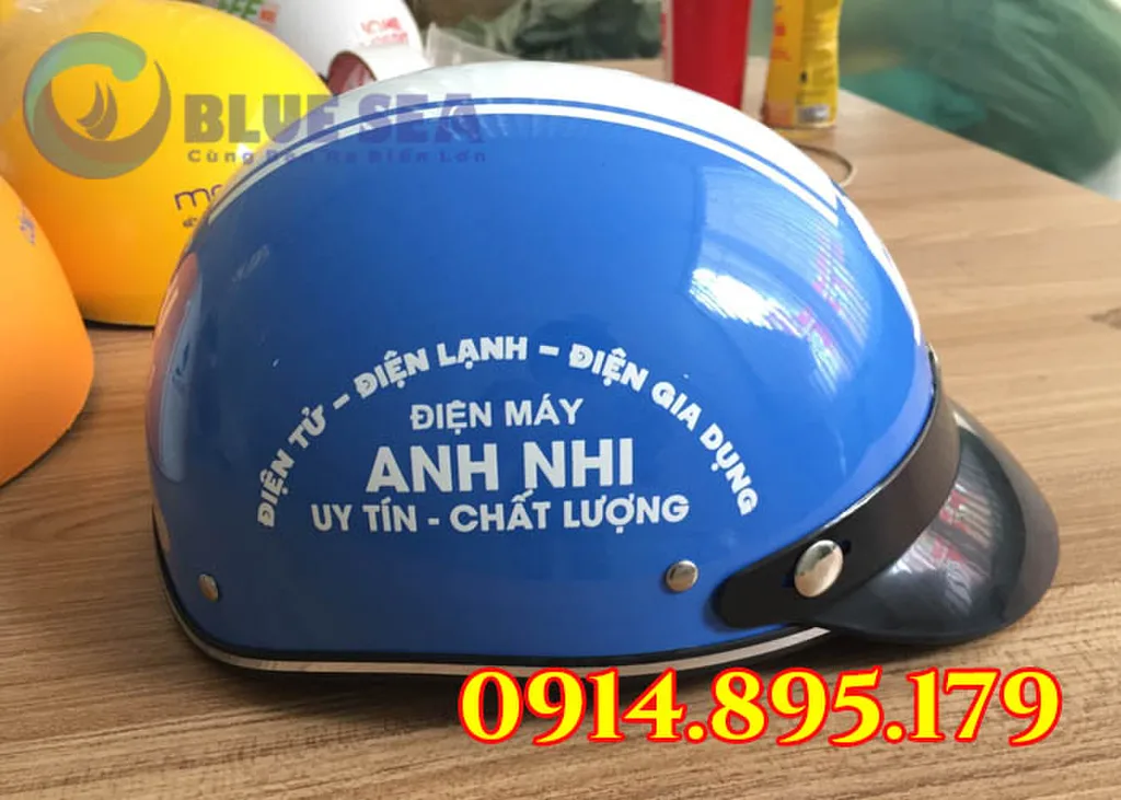 Nón Bảo Hiểm Quảng Cáo Được Các Công Ty, Doanh Nghiệp Lựa Chọn