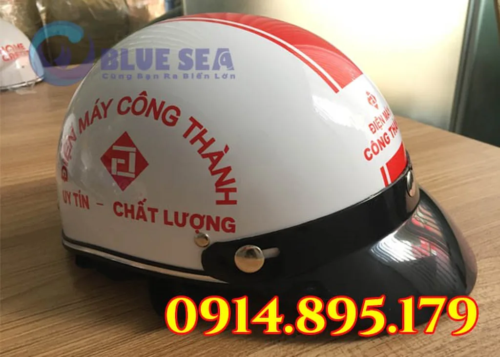 Bảng giá nhận làm mũ bảo hiểm