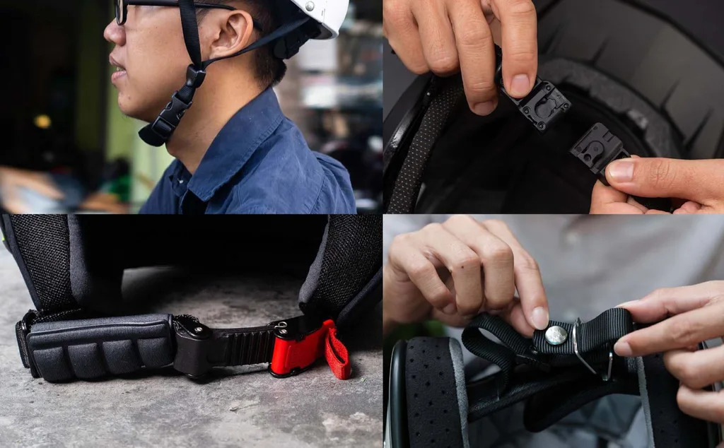 Cách tháo rời và vệ sinh mút lót trong mũ bảo hiểm