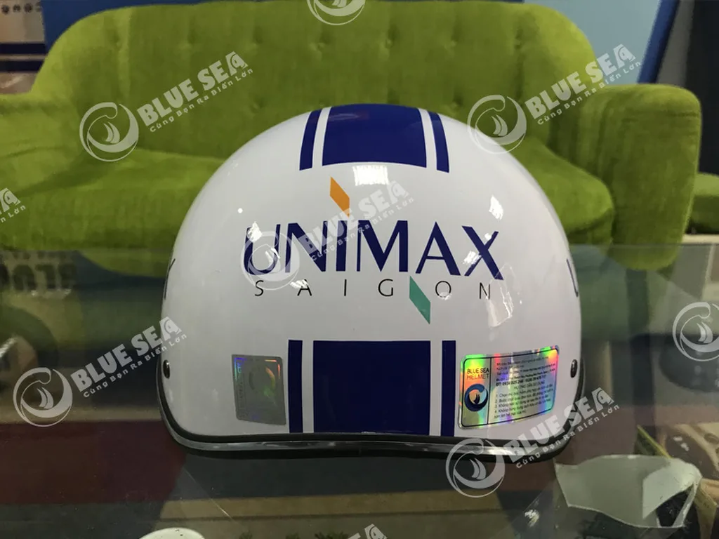 Logo có thể in lên mọi vị trí trên nón bảo hiểm không?