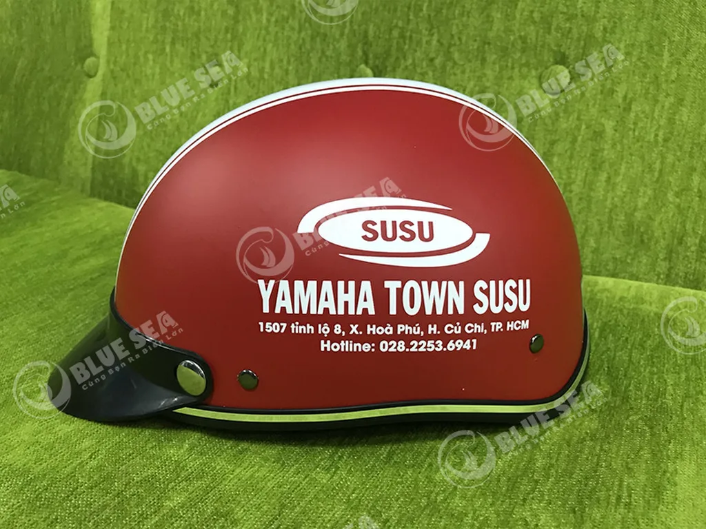 Nón bảo hiểm in logo có thể làm quà tặng doanh nghiệp không?