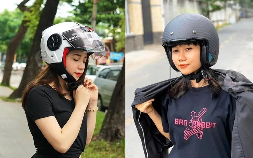 Mua mũ bảo hiểm cần xem xét đến yếu tố gì về kiểu dáng?