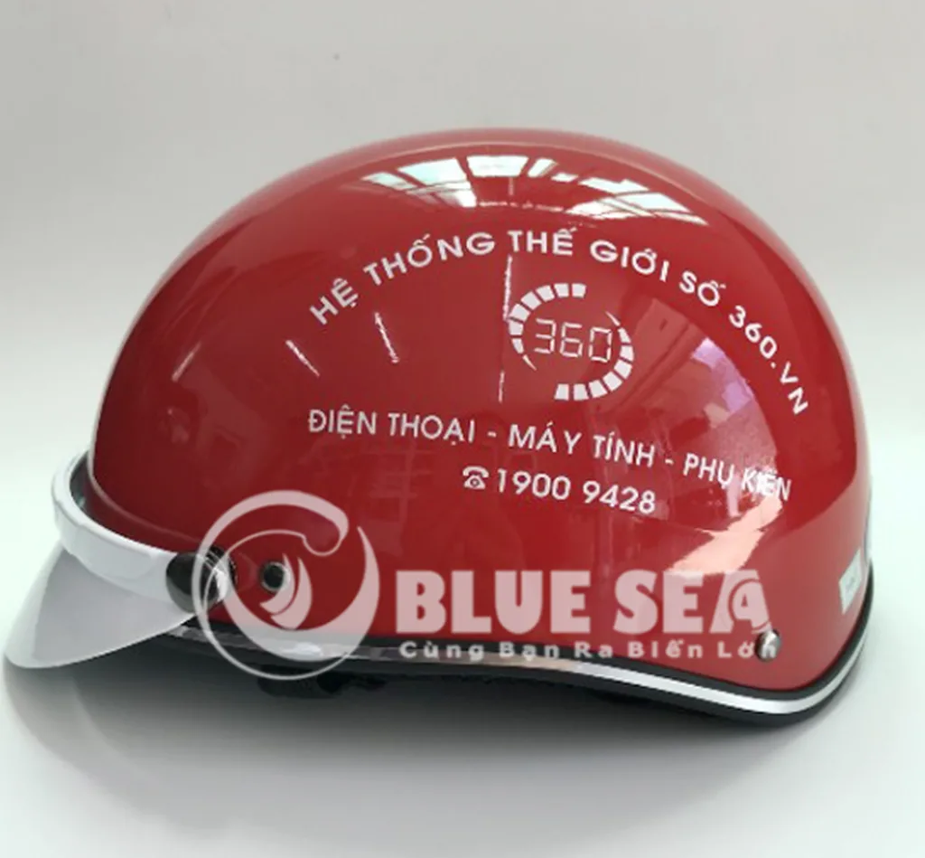 Thiết kế họa tiết bản đồ Việt Nam trên mũ bảo hiểm – ý tưởng quảng bá du lịch độc đáo