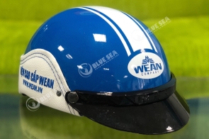 Ứng dụng công nghệ in lụa trong sản xuất mũ bảo hiểm quảng cáo