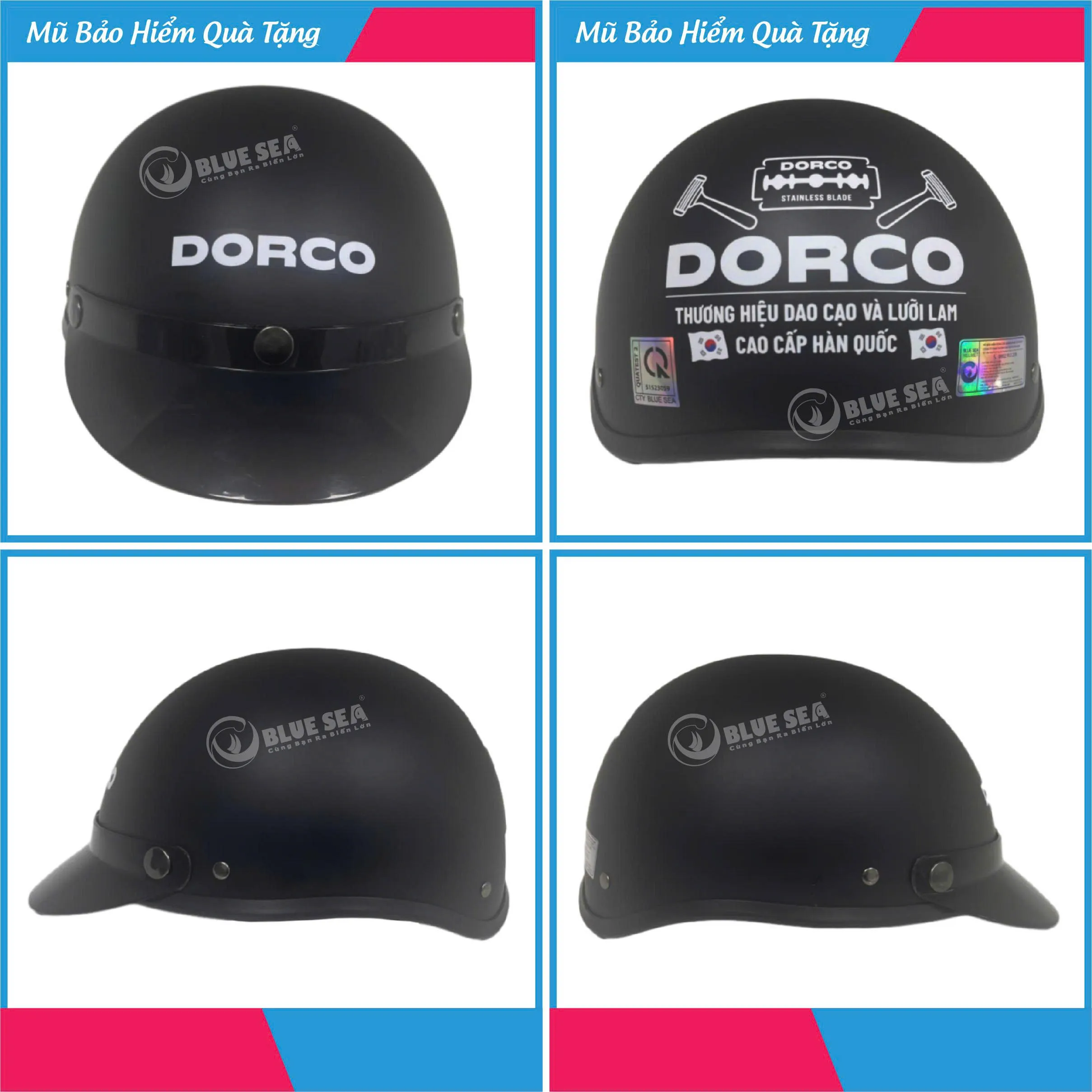 Nón Bảo Hiểm In Logo Dorco