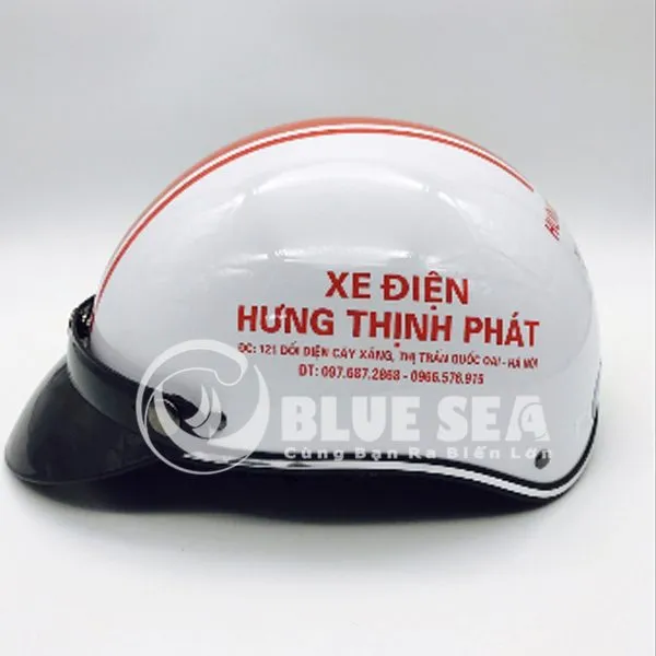 Nón Bảo Hiểm Nửa Đầu Xe Điện Hưng Thịnh Phát