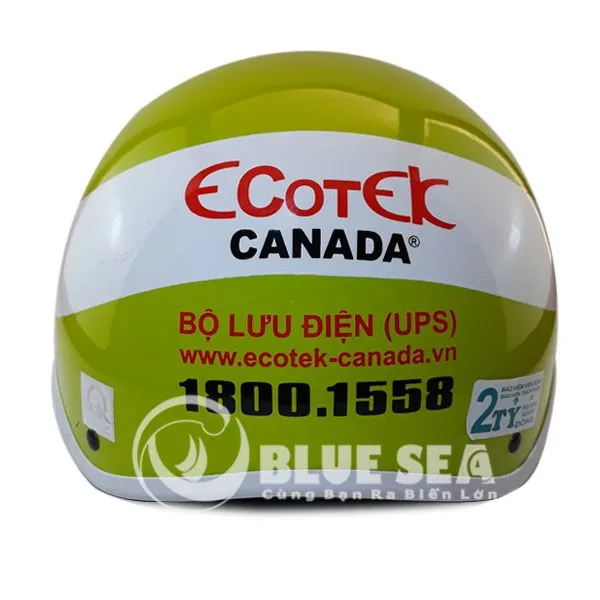 Nón Bảo Hiểm Nửa Đầu Ecotek Canada
