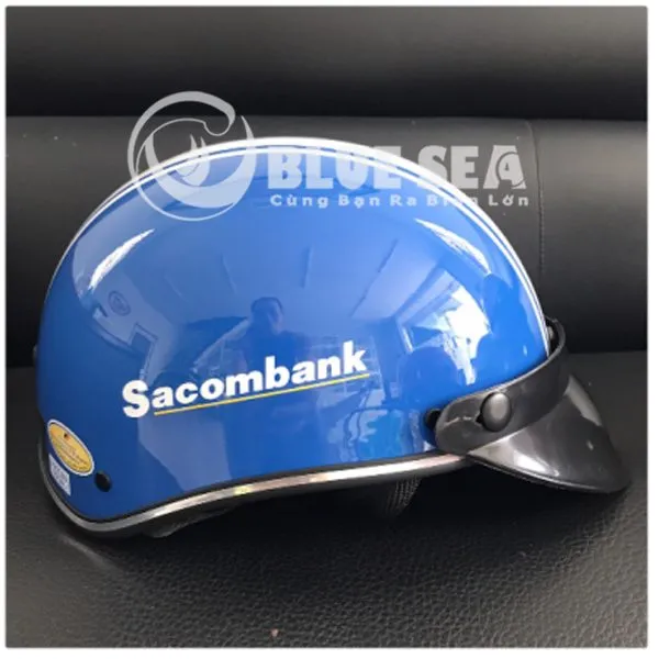 Nón Bảo Hiểm Nửa Đầu Sacombank