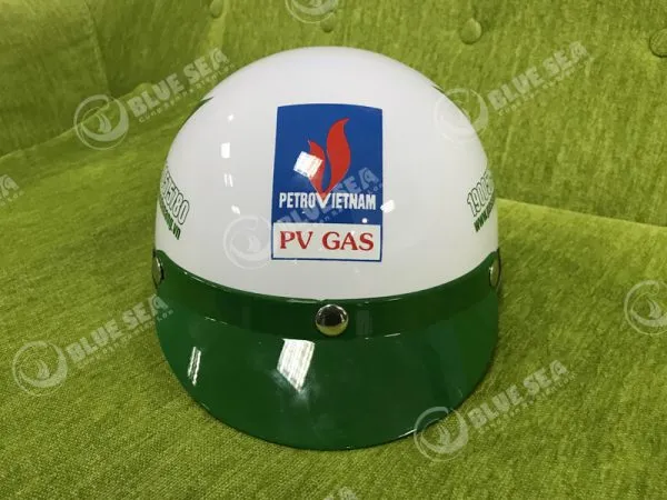 Nón Bảo Hiểm Nửa Đầu In Logo Gas Ánh Dương