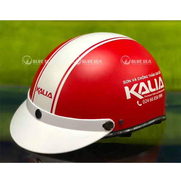 Nón Bảo Hiểm In Logo Quảng Cáo KALIA