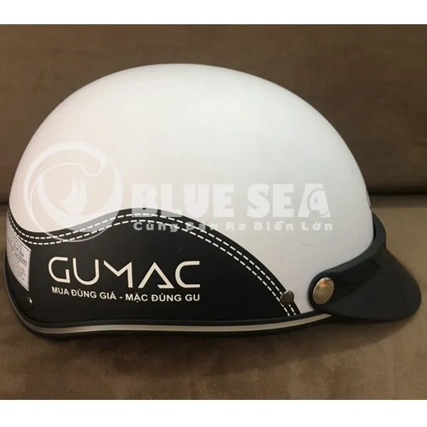 Nón Bảo Hiểm Nửa Đầu Giả Vespa GUMAC